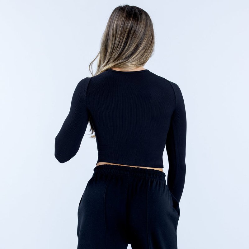 Revive Long Sleeve Ribbed Top